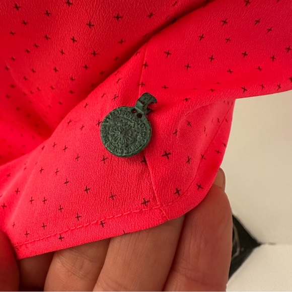 Scotch & Soda Bright Pink Shirt Maison Scotch Sm - Picture 5 of 6